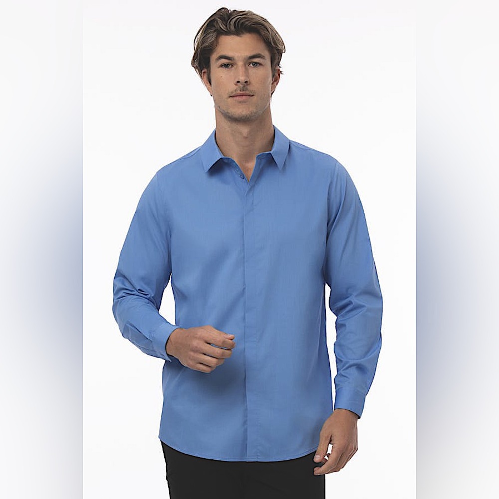 Chef Works Men’s PREMIUM FORMAL DRESS SHIRT size XL NWT - Picture 2 of 13
